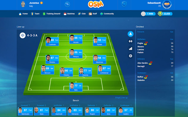 Online Soccer Manager 